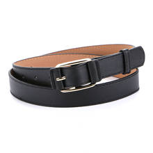 New Arrive Belts For Women Fashion PU Leather Belts For Jeans Woman Top Quality Brown Black pin buckle Strap Belt Ceinture Femme 2024 - buy cheap