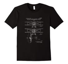 Brand Clothes Summer 2019 Biplane Patent 1929 Airplane Pilot Aviation Vintage Shirt T Shirt 2024 - buy cheap