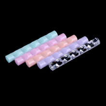 1Pc Nail Tool Rack Nail Brush Stand Clear Acrylic Holder Display Stand Rest for 5 Nail Art Pens Brushes 2024 - buy cheap