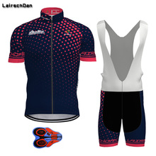 SPTGRVO LairschDan 2019 Cycling Clothing Summer Bike Jersey 9Dgel pad Shorts Suit Men Set Ropa Ciclismo Kit Bicycle Clothes Wear 2024 - buy cheap