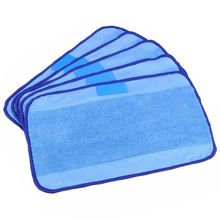 5-pack Wet Microfiber Mopping Cloths Washable&Reusable Mop Pads Fits iRobot Braava 380 380t 320 321 Mint 4200/4205/5200/5200C 2024 - buy cheap