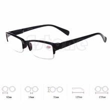 Free shipping Free shipping New Black Frames Semi-rimless Eyeglass Myopia Glasses -1 -1.5 -2 -2.5 -3 -3.5 -4 2024 - buy cheap