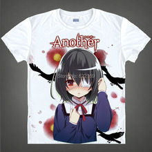 Camiseta de animación famosa japonesa, camisa de Anime, novedad, disfraz de Cosplay de verano, con motivo de otro curioso Mei Misaki 2024 - compra barato
