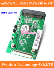 NEW JM20330 50mm Full-Height mSATA Mini PCI-E SATA SSD to ZIF CE 1.8" 1.8 inch 40 Pin Adapter Converter 10pcs/lot 2024 - buy cheap