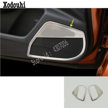 Car Cover Door Styling Inside Audio Speak Sound Cover Ring Circle Lamp Trim 2pcs For Honda Civic 10th Sedan 2016 2017 2018 2019 2024 - buy cheap