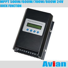 Mppt 24v 500w 600w 700 800 vento solar controlador híbrido livre monitor de software com função buck 2024 - compre barato