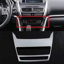 Ajuste de cubierta de interruptor de aire acondicionado para Mitsubishi, accesorios interiores de ABS mate para Mitsubishi Eclipse Cross 2017-2019, ajuste de estilo de coche 2024 - compra barato