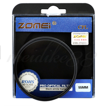 Фирменный Zomei профессиональный 55 мм круговой поляризационный поляризатор CPL fitler для объектива камеры Canon Nikon DSLR 2024 - купить недорого