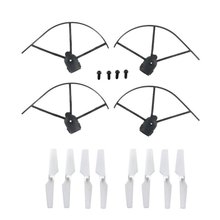 Original Propeller and Propeller Protection Guards Spare Parts for JJRC H37 E50 Portable Elfie Pocket Selfie RC Quadcopter Drone 2024 - buy cheap