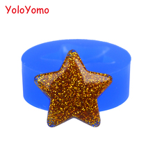 P224YL 19.8mm Star Silicone Mold - for Fondant Cake Decorating Cookie Biscuit, Jewelry, Scrapbooking, Resin Fimo Clay, Food Safe 2024 - buy cheap