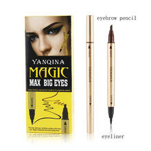 1 PC Black Long Eye Liner Pencil Waterproof Eyeliner Pencil Proof Cosmetic Salon Makeup Fluid Eyeliner Fountain Pen Beauty Tools 2024 - buy cheap