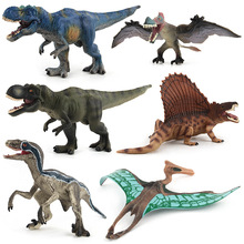 Набор моделей динозавров 6 шт., экшн-фигурки диких животных, развивающие птерозавры, подарки для детей, мальчиков 2024 - купить недорого