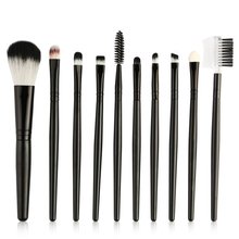 MAANGE 10PCS Makeup Brushes Set Professional Eyeshadow Eye Lip Cosmetic Brush 2024 - buy cheap