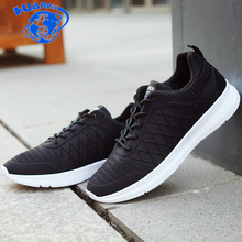 HUANQIU 2018 New Brand Fashion BLACK Male Sneakers Casual Shoes Flats Gym Trainers Shoes Men air Mesh Breathable Shoes ZLL503 2024 - buy cheap