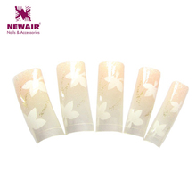 New Arrival French Airbrush Nail Art Tips 70pcs in Retail Packing High Quality Different Styles False Fashion Nail Art Tips 2024 - buy cheap