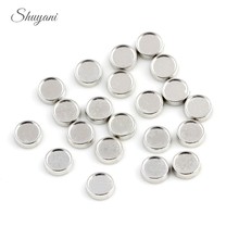100pcs/lot Free Shipping 8*8mm Round Cabochan Stickers Floating Locket Charms For Glass Living Memory Locket Pendant 2024 - buy cheap