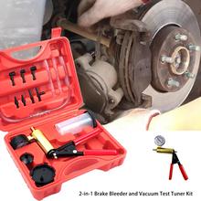 New 2019 2-in-1 Brake Bleeder Vacuum Pump Test Tuner Kit Fir For Brake Oil Replacement Tool Manual Diagnostic Tool 2024 - buy cheap