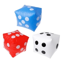 1 PC Multi-color 40cm Giant Inflatable Dice Beach Garden Party Game Outdoor Children Kid Toy 2024 - buy cheap