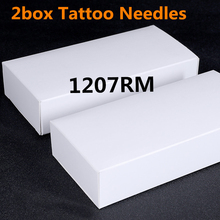 Agulhas de tatuagem esterilizadas 100 peças, agulhas redondas, fabricadas em aço inoxidável 316l, para máquina profissional de tatuagem 2024 - compre barato