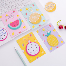 40packs Kawaii Memo Sticker Creative Fruit Orange Pineapple Memo Pad Cute Sticky Note Planner Sticker Memo Me Post Stationary 2024 - buy cheap