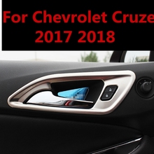 For Chevrolet Cruze 2017 2018 Car Styling Inner Door Handle Cover Door Bowl Frame Trim Sticker Accessories Interior decoration 2024 - buy cheap