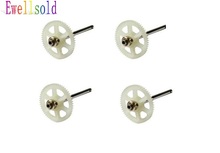 Ewellsold  X101 RC quadcopter RC drone spare parts main gears with main shaft 4pcs/lot Free shipping 2024 - buy cheap