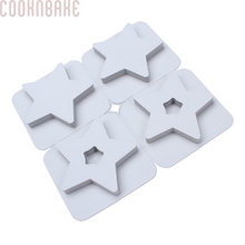 COOKNBAKE-Molde de silicona para aromaterapia, yeso hecho a mano, para jabón, aromaterapia, forma de estrella, CDSM-697 2024 - compra barato