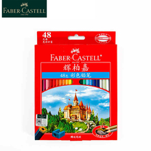 Faber Castell масляные цветные карандаши 24/36/48/72/100 Цвета профессиональная живопись комплект Цвет карандаши для рисования принадлежности для художественных эскизов 2024 - купить недорого