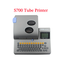 Impressora de tubo de pvc s700, versão em inglês, conecta a pc, máquina de marca de cabo, id, máquina de marca de linha 2024 - compre barato