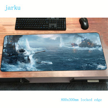 world of warships mats 800x300x3mm High quality gaming mouse pad keyboard mousepad big notebook gamer accessories padmouse mat 2024 - buy cheap
