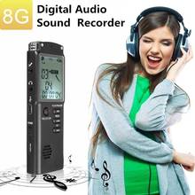 LCD screen 8GB 16GB 32GB Voice Recorder USB Professional 96 Hours Dictaphone Digital Audio Voice Recorder  Built-in Microphone 2024 - buy cheap