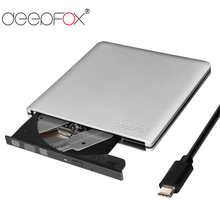 Deepfox USB 3.1 Type C External CD/DVD RW Player Optical Drive DVD Burner Super Drive For Acer MacBook Lenovo 2024 - buy cheap