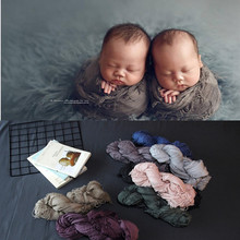Реквизит для фотосессии новорожденных, детское одеяло, реквизит, хлопковое детское одеяло, Фотофон 2024 - купить недорого