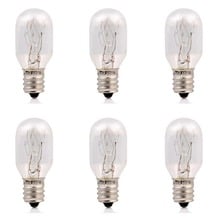 Lâmpada de luz de vidro incandescente, lâmpada de substituição para lâmpada incandescente de sal do harry potter de 120v e 15 watts e12 wireless 2024 - compre barato