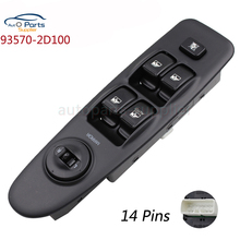 Green Light Front Left 93570-2D100 Electric Master Power Window Switch Control For Hyundai Elantra 2001 2002 2003 2004 2005 2006 2024 - buy cheap