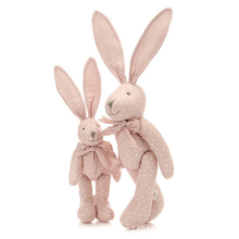 2018 Cute Stripe wave point Rabbit Doll Baby Soft Plush Toys For Children Bunny Sleeping Mate Stuffed &Plush Animal Baby Toys Fo 2024 - buy cheap