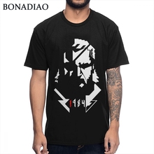 Cotton T-shirt Summer Man Metal Gear Solid Game T Shirt Boy Cool Design Free Shipping Camiseta 2024 - buy cheap