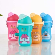350ml Baby Tumbler Leakproof Water Feeding Bottle Kid Bottles With Straw Child Drinking Bottle Plastic Cup 2024 - buy cheap