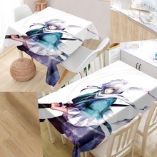 Custom Hakuouki Shinsengumi Kitan Pattern Tablecloth Waterproof Oilproof Rectangular Home Textiles Wedding Tablecloth #W000789K 2024 - buy cheap