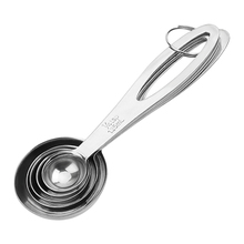 HILIFE con escala 5 unids/set herramientas de medición cuchara de medición accesorios de cocina herramientas de horneado para harina comida café Cocina 2024 - compra barato