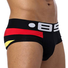 Brand Men Underwear Sexy Men Briefs Breathable Mens Slip Cueca Male Panties Underpants Briefs 5 colors B113 2024 - buy cheap
