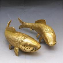 SCY   1002+++The supply of fish Home Furnishing decoration decorative copper statue metal crafts 2024 - buy cheap