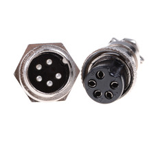 Circular Aviation Connector Socket Plug 1Pair GX16 2/3//5/6/7/8 Pin 16MM Male & Female Wire Panel Connector 2024 - buy cheap