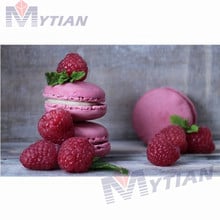 5D DIY Diamond Embroidery Macarons & Raspberries Diamond Painting Cross Stitch Mosaic Rhinestone Pictures Wall Decoration Gift 2024 - buy cheap