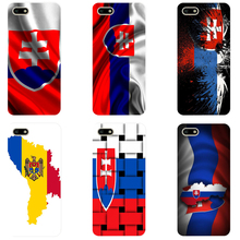 100H Slovakia Flag Soft Silicone Tpu Cover Case for huawei Honor 7a pro 7x play case 2024 - buy cheap