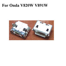 5 шт./партия для Onda V820W V891W четырехъядерный 8,0 "USB разъем зарядный порт для Onda V 820 W V 891 W высокое качество с номером отслеживания 2024 - купить недорого