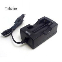 Tinhofire 18650 Charger for 2 Li-Ion Lithium Battery Wired Charger EU/US Plug 2024 - buy cheap