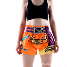 Muay Thai Boxing Shorts for Men's Women's Kids Teenagers Kickboxing Fighting MMA Trunks Sanda Grappling Bjj Sports Short Pants 2024 - buy cheap