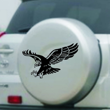 Adesivo de vinil para porta automotiva com falha de águia voadora refletora, criativa, para capô, amortecedor, adesivo para decalque de carro com desenho animado 2024 - compre barato