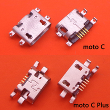 50pcs For motorola Moto C C PLUS Cplus XT1723 XT1724 micro usb charge charging connector plug dock socket port 2024 - buy cheap
